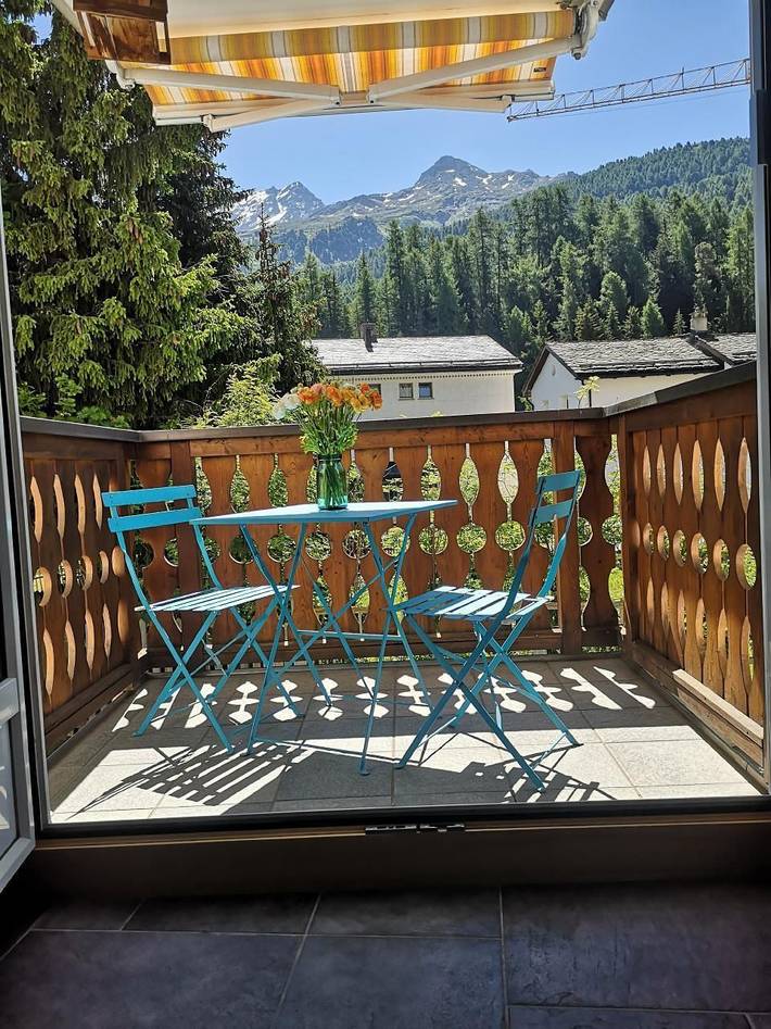 Ferienwohnung für 4 Personen, mit Balkon und Garten in Sils im Engadin/Segl - 2