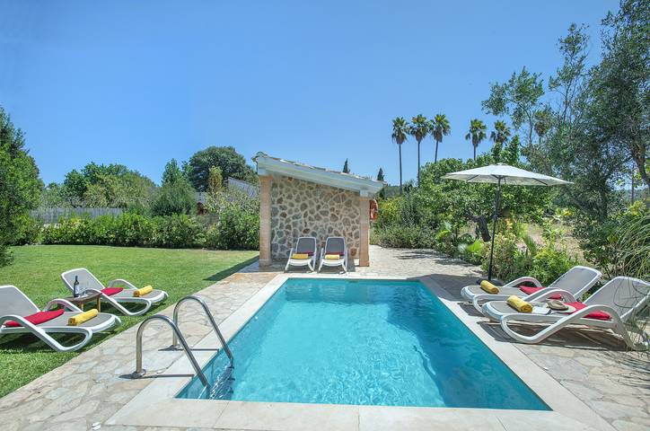 Finca für Gruppen für 6 Personen, mit Balkon und Terrasse sowie Garten und Ausblick in Pollença - 4