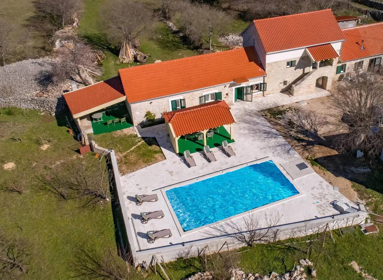 House Villa Karaga in Dalmatinisches Zagora