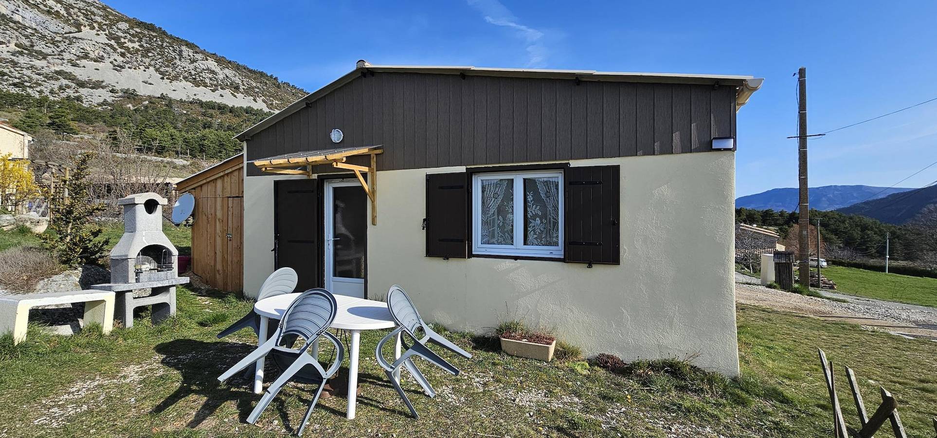Gîte für 2 Personen mit Garten in Castellane, Regionaler Naturpark Verdon