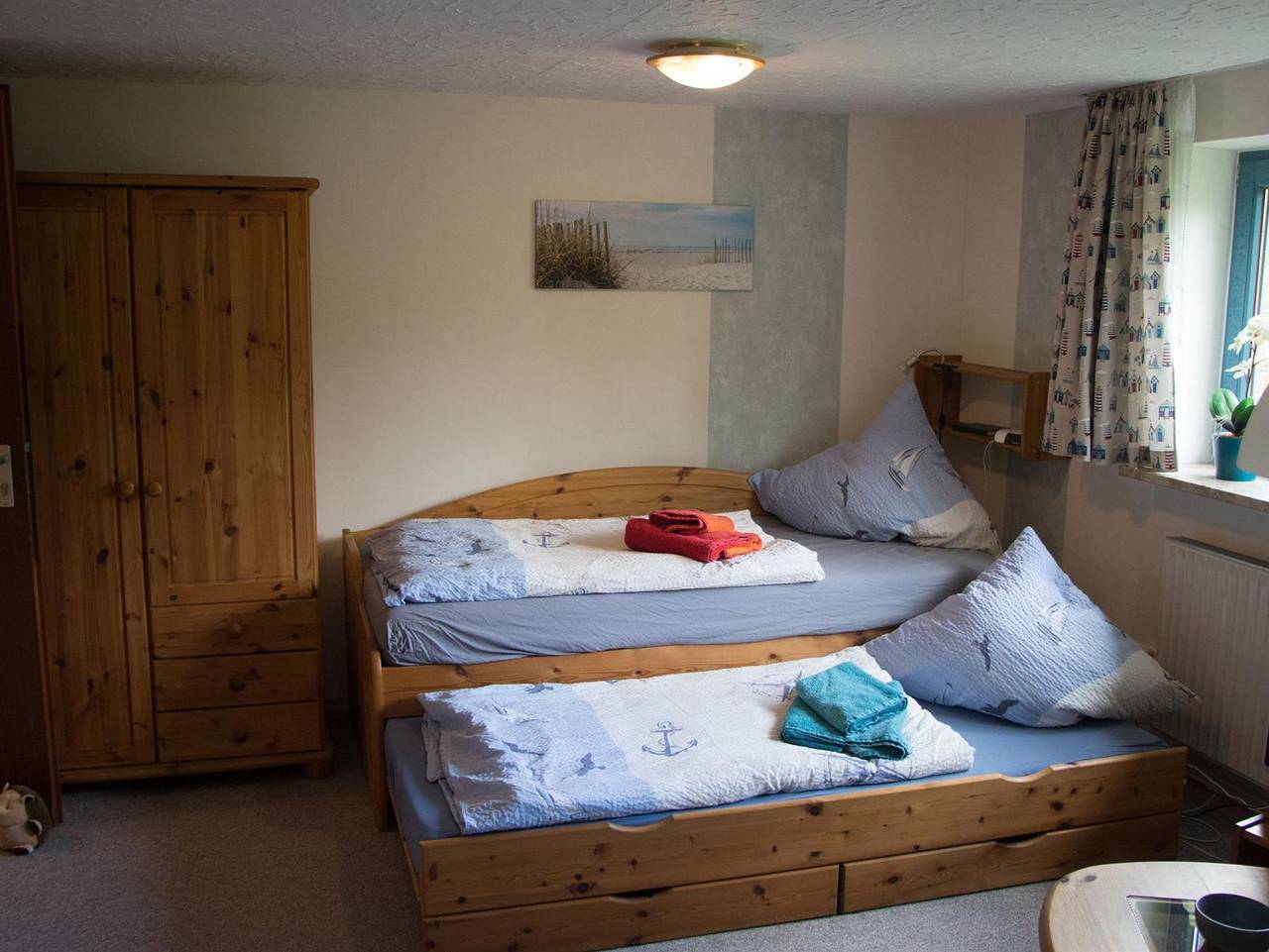 Ganze Ferienwohnung, Ferienwohnung Küssner - Appartement/Fewo 1, Dusche, Wc, Wohn-/Schlafraum in Kiel, Kieler Bucht