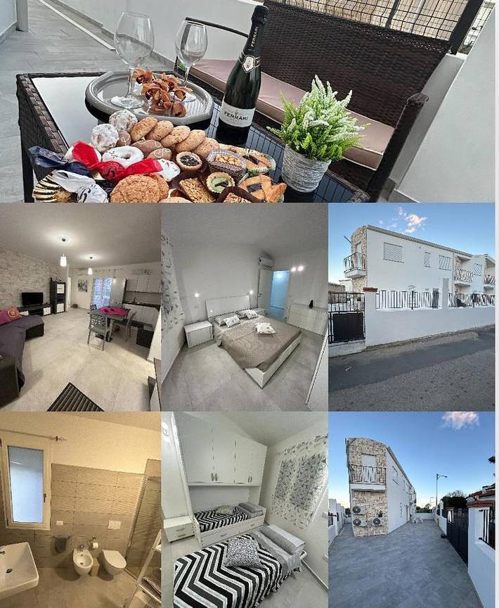 Casa vacanza per 4 persone, con Balcone e Terrazza nonché Giardino a Girasole
