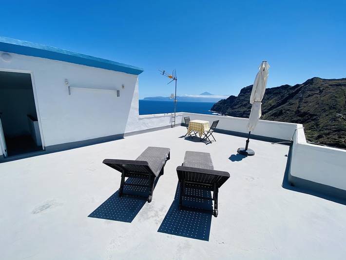 Ferienwohnung für 2 Personen, mit Ausblick und Meerblick sowie Terrasse auf La Gomera - 3