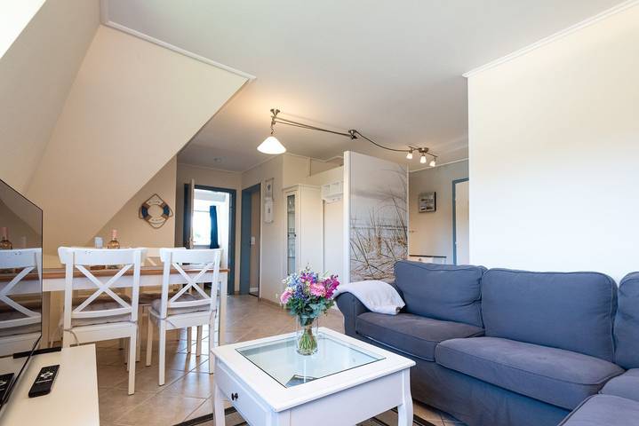 Ganze Wohnung, Freundliche 3-Zimmer-Ferienwohnung im Obergeschoss am Wenningstedter Dorfteich in Nordfriesische Inseln (Schleswig-Holstein) (Schleswig-Holstein), Wenningstedt