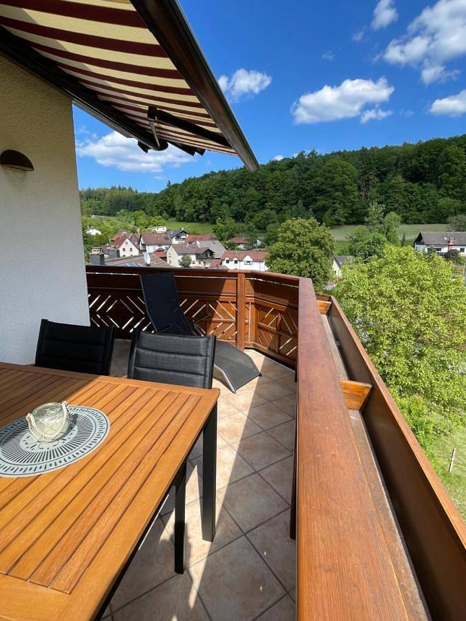 Gîte pour 4 personnes, avec vue et balcon à Neckarsteinach - 2