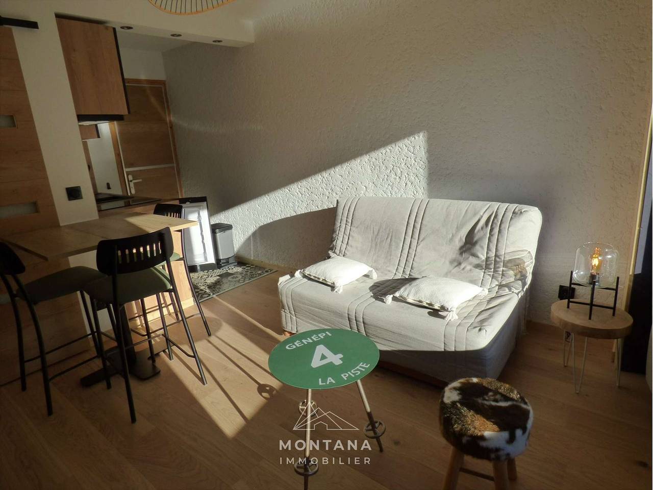 Entire studio, Renovated studio for 4 in Grand-Bornand, balcony, ski locker in Le Grand-Bornand, Annecy region