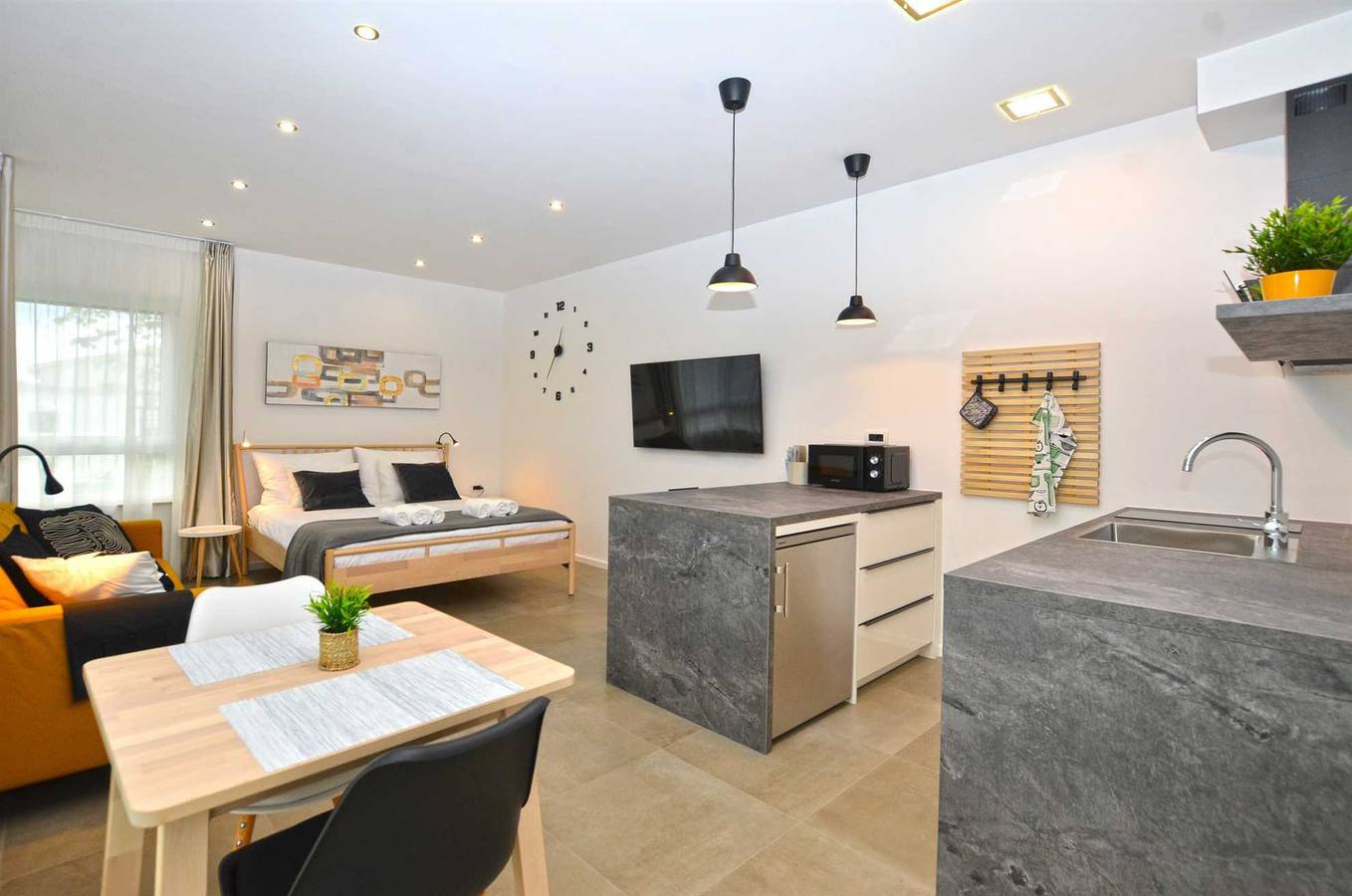 Studio entier, Studio noir et blanc 1 in Bale (Croatie), Région de Rovinj