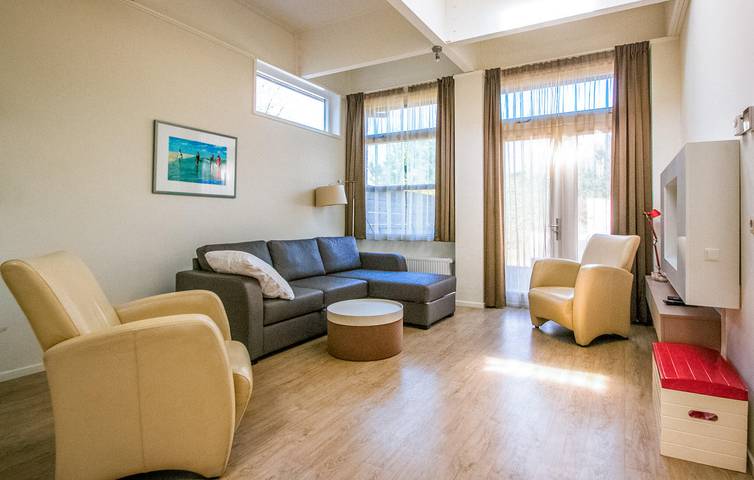 Geheel vakantieappartement, Vakantieappartement voor 6 personen met uitzicht in Schiermonnikoog, Nederlandse waddeneilanden