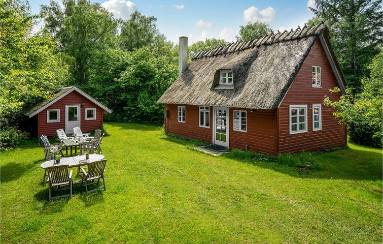 Chalet für 6 Personen, mit Terrasse und Ausblick in Dänemark