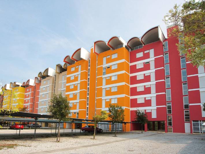 Apartament wakacyjny dla 7 osób, z balkon i basen, zwierzęta dozwolone w Caorle