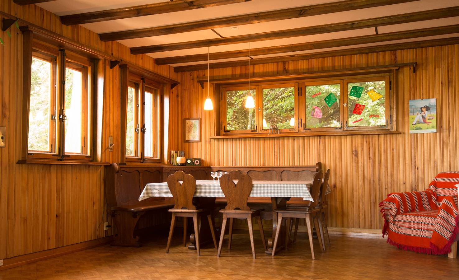 Chalet 'La Rocaille' avec vue sur la montagne, terrasse privée et Wi-Fi in Muhlbach-sur-Munster, Parc naturel régional des Ballons des Vosges