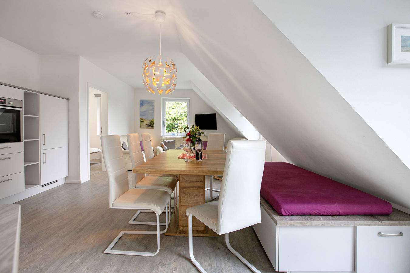 Apartamento entero, Apartamento 'Wald Und Meer' con vistas al mar, balcón y Wi-Fi in Holnis, Glücksburg