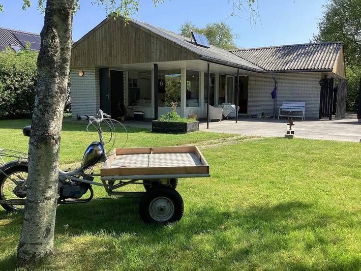 Ferienhaus für 6 Personen, mit Terrasse und Garten sowie Sauna in Aalbæk