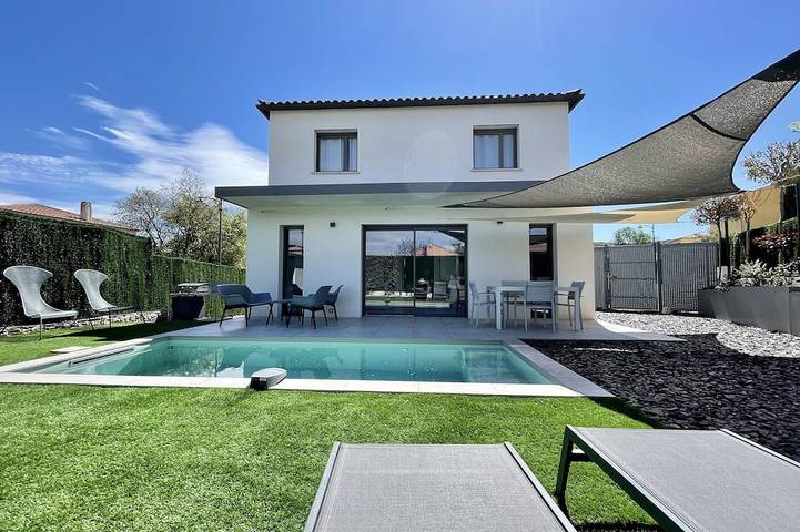 Maison de vacances pour 8 personnes, avec Terrasse et Jardin à Saint-Bauzille-de-Putois