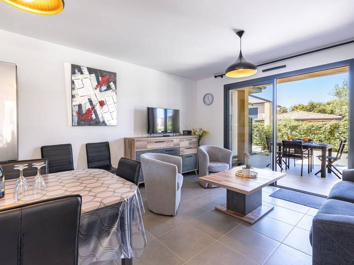 Gîte pour 4 personnes, avec jardin ainsi que bassin pour enfant et balcon à Bonifacio - 3