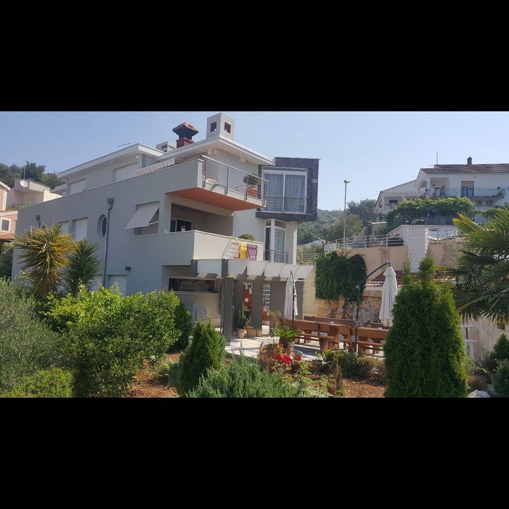 Estudio entero, Studioapartment in Trogir mit Balkon, Klimaanlage, W-Lan (4328-1) in Trogir, Čiovo