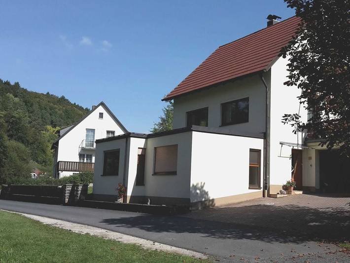 Ferienwohnung für 4 Personen, mit Garten in Plankenfels