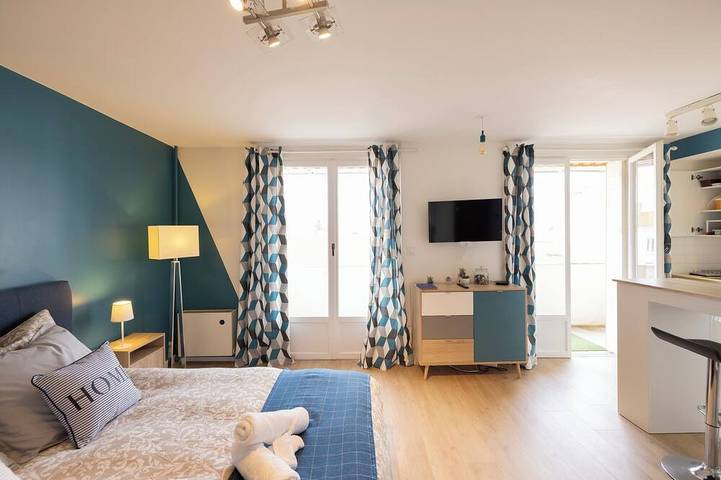 Location de vacances pour 2 personnes, avec balcon à Roanne