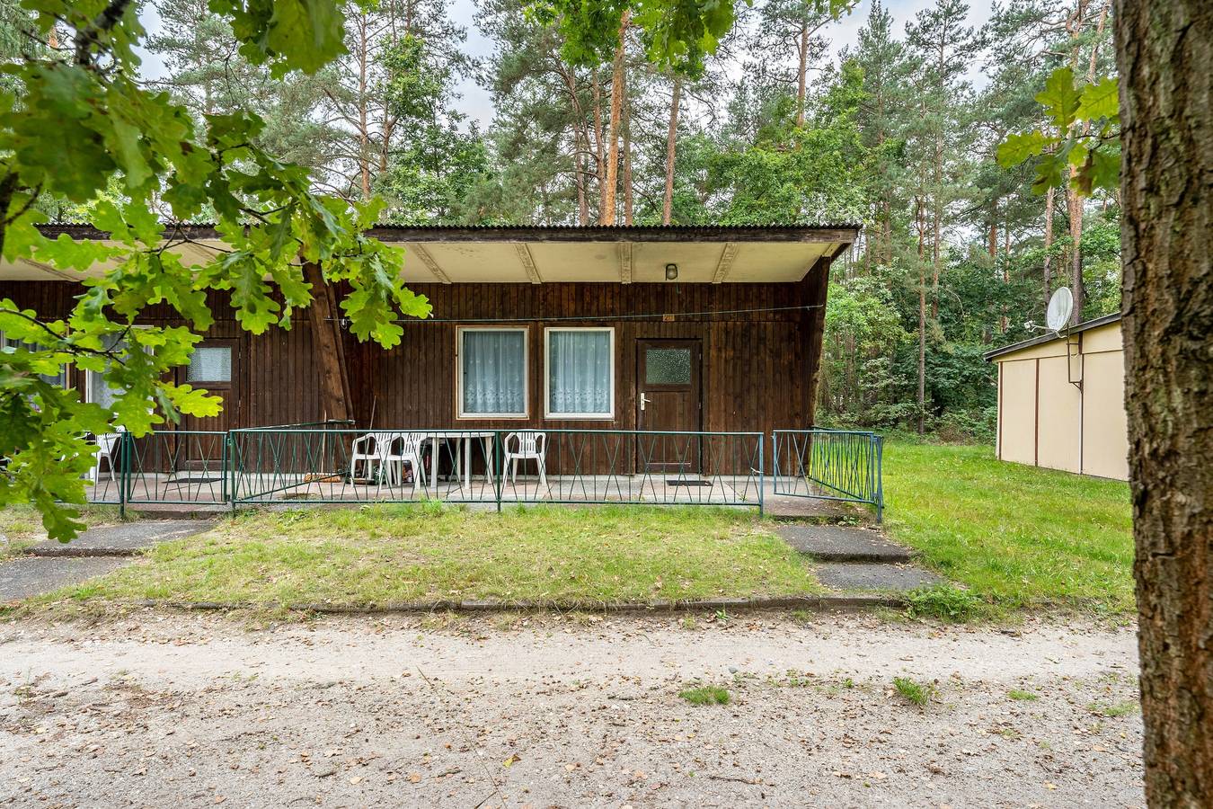 Bungalow '20 - Kimbucht' mit privater Terrasse und Gemeinschaftsgarten in Waldhufen, Oberlausitz-Niederschlesien