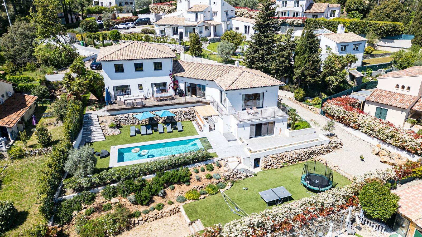 Villa Saint-Paul in Saint-Paul-de-Vence, Costa mediterránea (Francia)