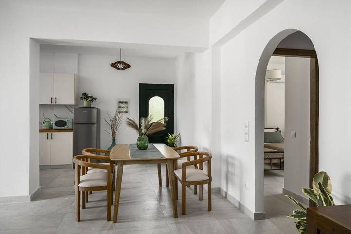 Ferienhaus für 4 Personen, mit Garten und Ausblick