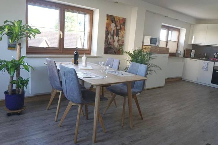 Ferienwohnung für 4 Personen, mit Pool und Garten sowie Ausblick in Schönfeld-Weißig - 4