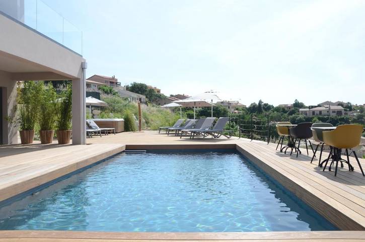 Maison d’hôte pour 2 personnes, avec Balcon et Jacuzzi ainsi que Terrasse et Jardin à Propriano