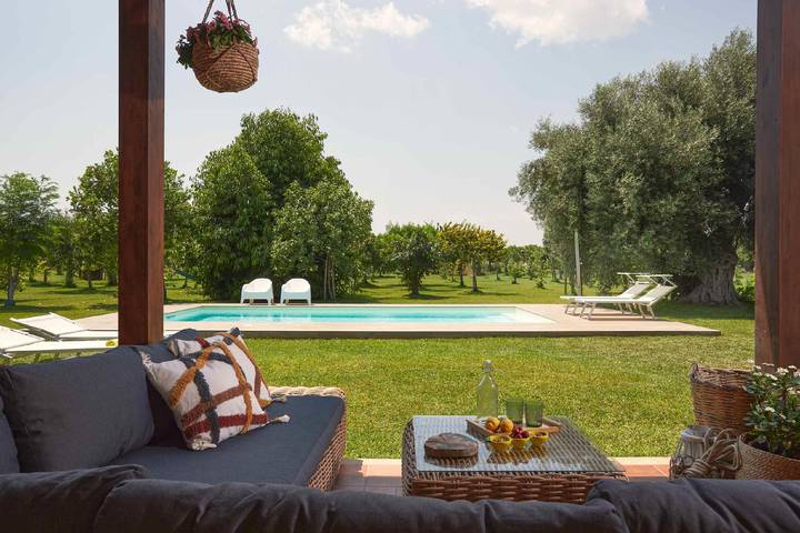 Villa per 8 persone, con Terrazza e Giardino nonché Piscina a Lido di Noto
