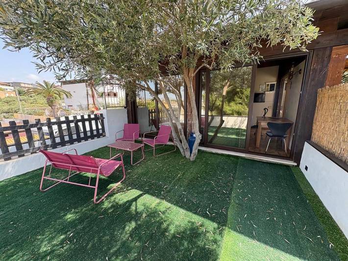Location de vacances pour 4 personnes, avec jardin et vue, animaux acceptés à San Leone