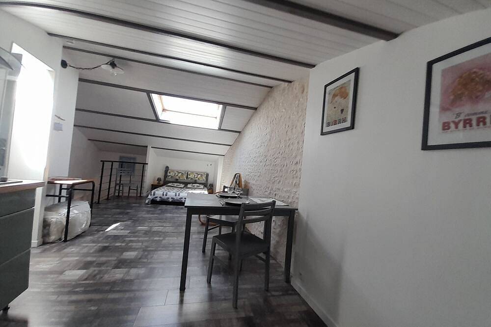 Appartement entier, Charmant studio au calme, idéal pour visiter La Rochelle et le marais poitevin in Dompierre-sur-Mer, Région de La Rochelle