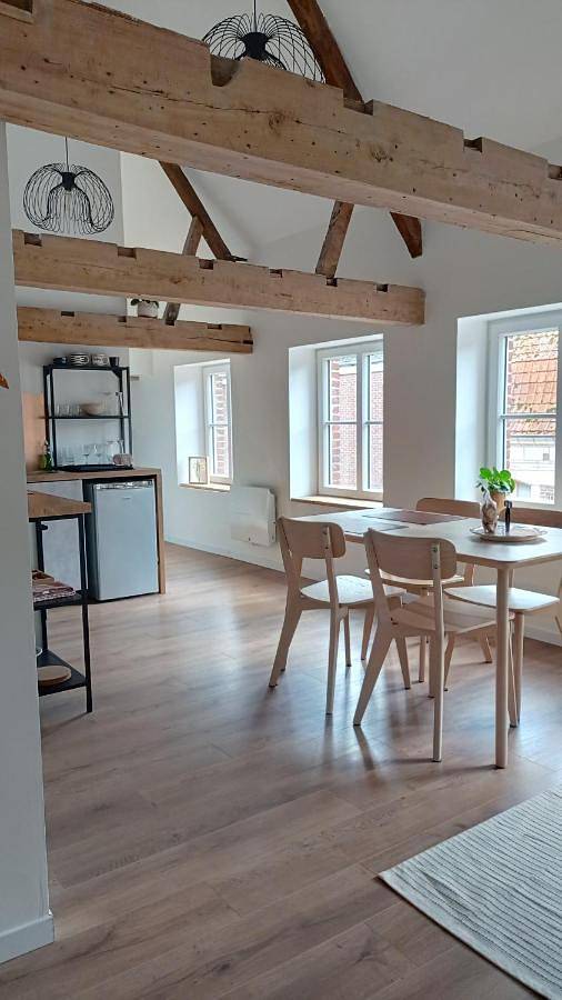 Gîte pour 2 personnes, avec Vue à Aire-sur-la-Lys
