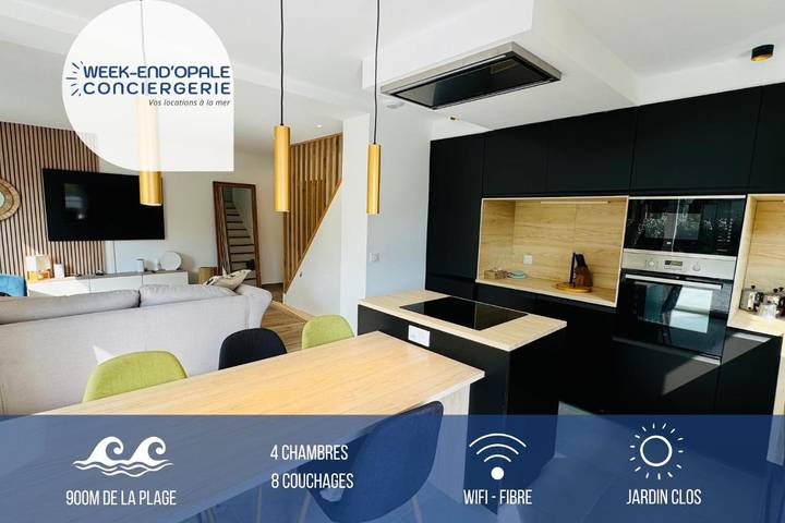 Casa de vacaciones para 8 personas, con jardín - 1