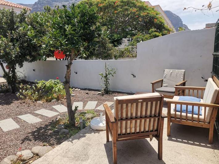 Ferienwohnung für 6 Personen, mit Balkon und Terrasse sowie Garten und Ausblick in Valle Gran Rey - 2