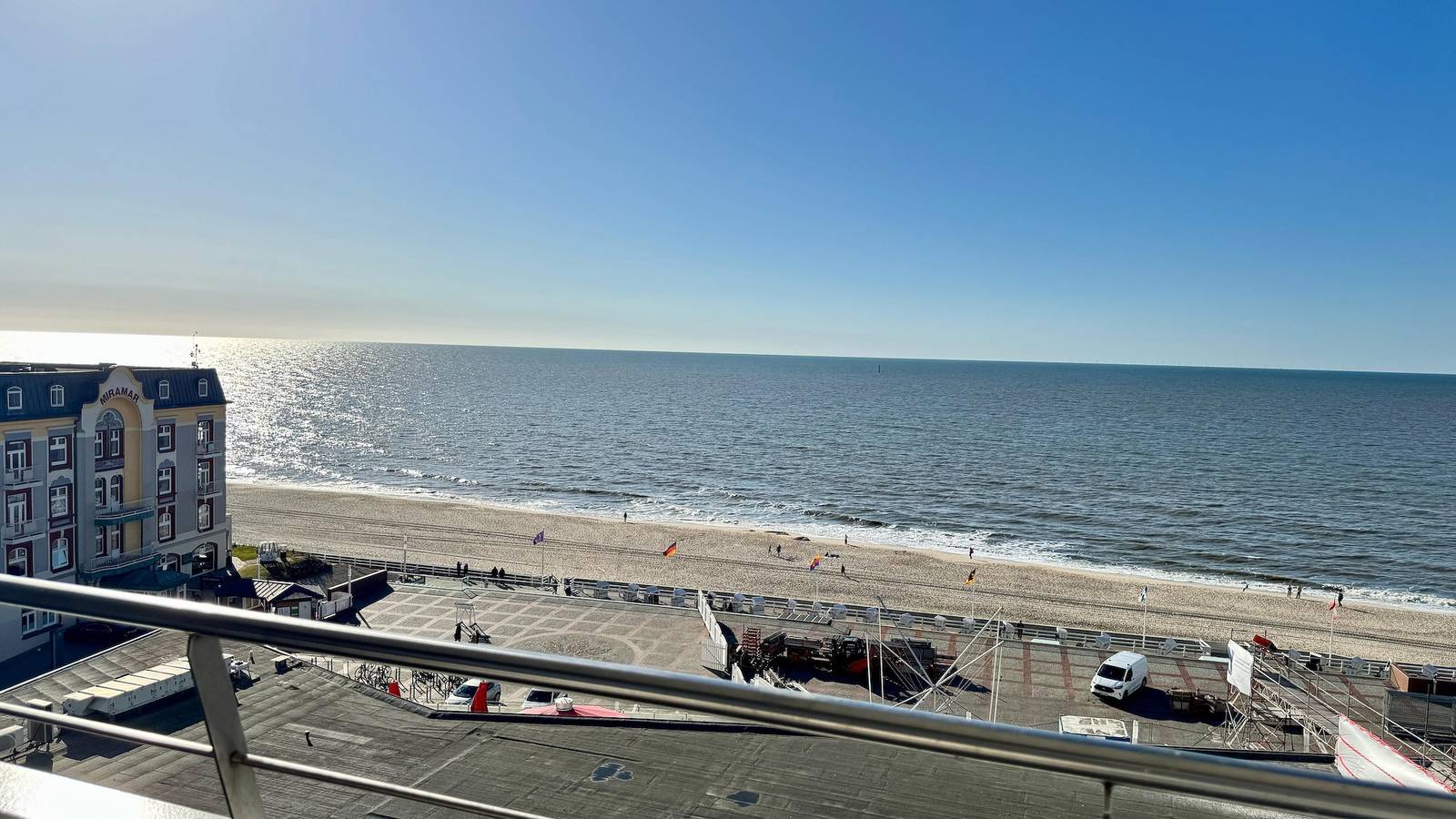 Ganze Ferienwohnung, 2-125, Seeseite Haus am Meer, traumhafter Nordseeblick, 6. Etage in Westerland, Sylt (Gemeinde)