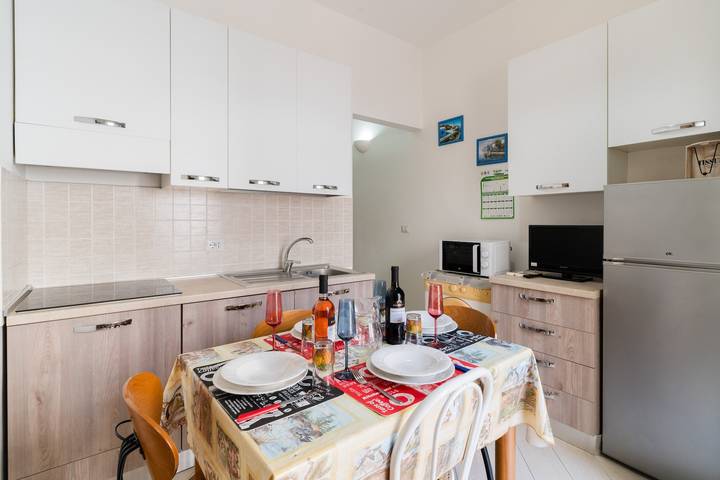 Ferienhaus 'Lu Sule Lu Mare Lu Ientu1' mit privatem Garten, Wlan und Klimaanlage in Porto Cesareo, Golf von Tarent