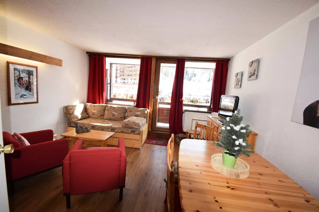 Appartement entier, 3 Pièces 6/7 pers - Le Vercors - 104Vr -Plagne Centre in Plagne Centre, La Plagne-Tarentaise