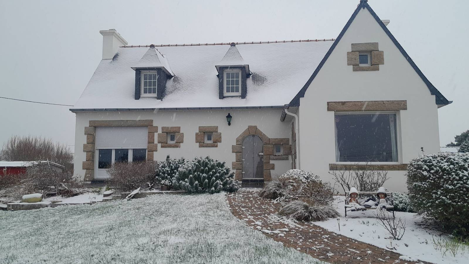Belle néo bretonne avec sa vue mer, à 500 m du Gr 34 - Chambre 2 in Pleubian, Côte de Granit Rose