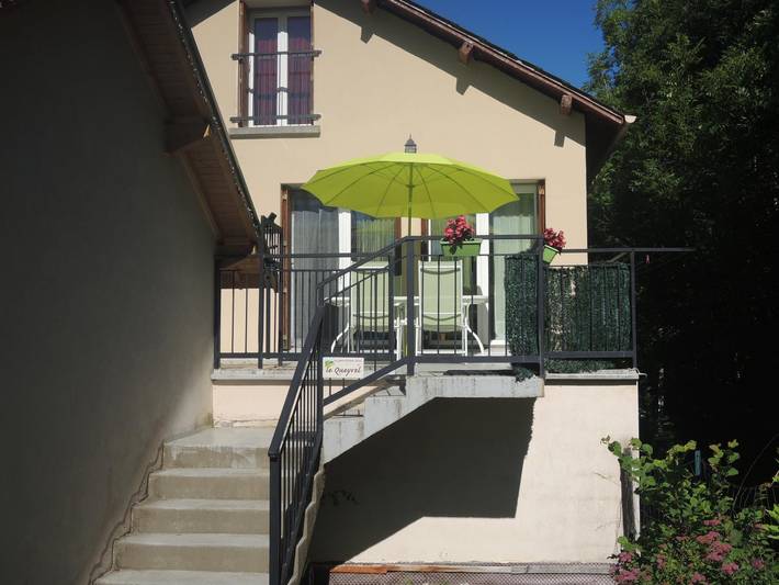 Gîte für 2 Personen, mit Terrasse