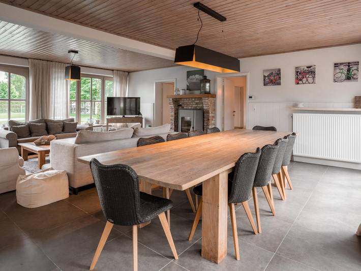 Ferienhaus für 10 Personen, mit Terrasse und Sauna sowie Garten in Belgien - 3