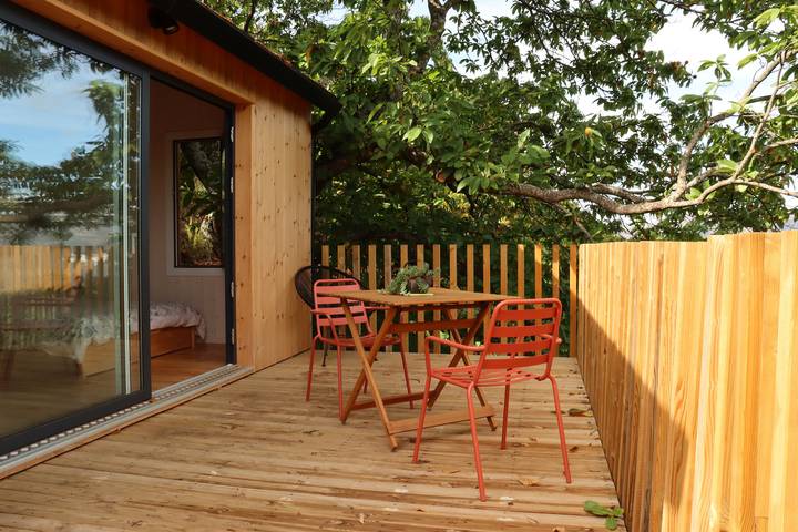 Blockhütte für 3 Personen, mit Balkon und Garten in Málaga Provinz - 4