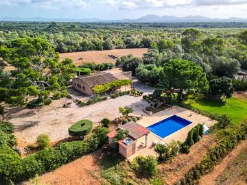Villa in Porreres, Mallorca Süden für 4 