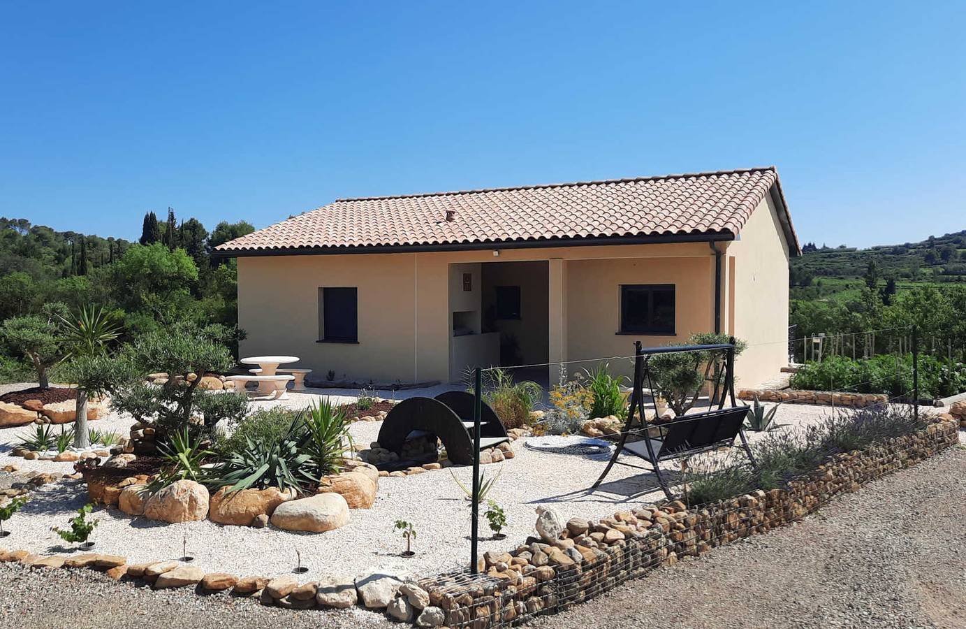 O Coeur des Vignes in Saint-Pons-de-Mauchiens, Côte d'Améthyste