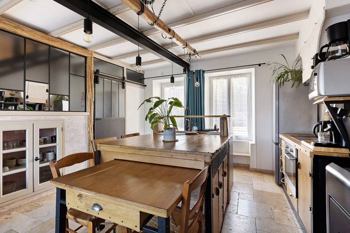 Gîte „À La Tite Boulite“ mit Gemeinschaftspool, privater Terrasse und Wlan in Pouzioux-La-Jarrie, Vouneuil-sous-Biard