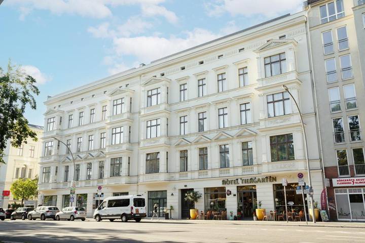 Hotel für 4 Personen, mit Garten und Ausblick in Moabit Berlin