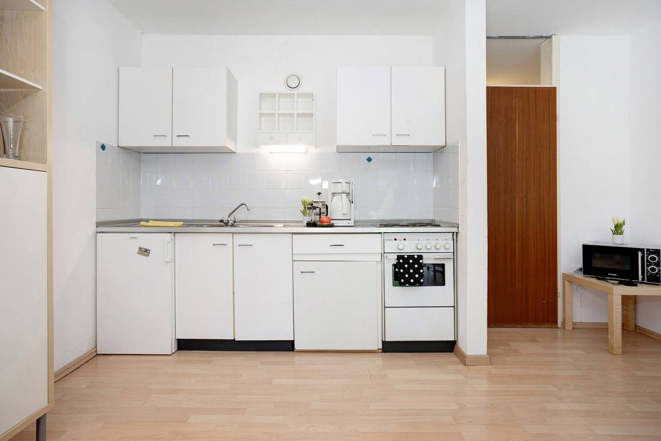 Entire studio, Studio Apartment 'Ferienwohnung Nr 9' with Private Terrace, Shared Garden and Wi-Fi in Bad Herrenalb, Northern Black Forest