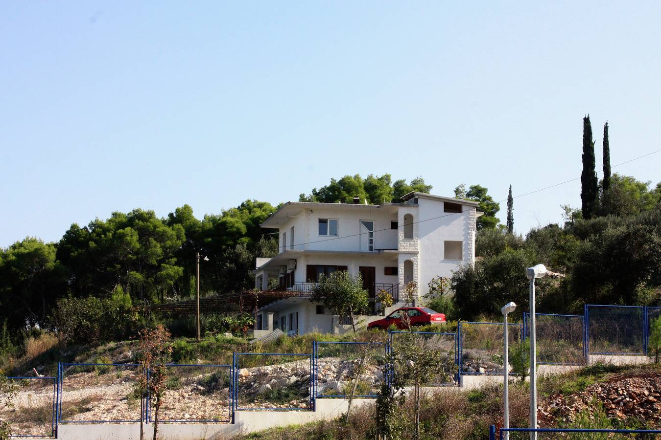 Ganze Wohnung, 3-Zimmer-Ferienwohnung mit Terrasse und Meerblick Arbanija, Ciovo A-5228-f in Arbanija, Ciovo