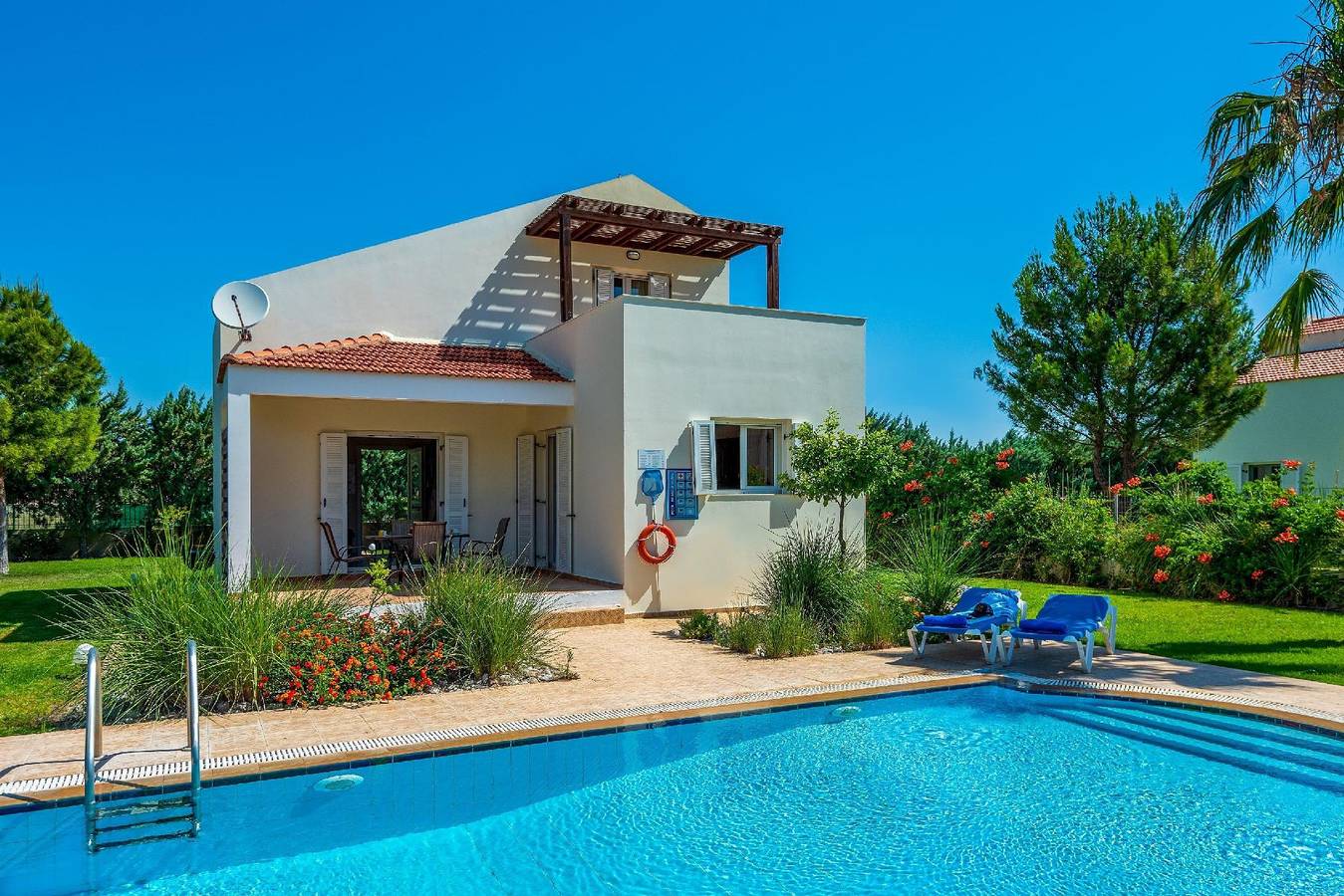 Ferienvilla Athena Classico mit Pool in Kolympia, Rhodos