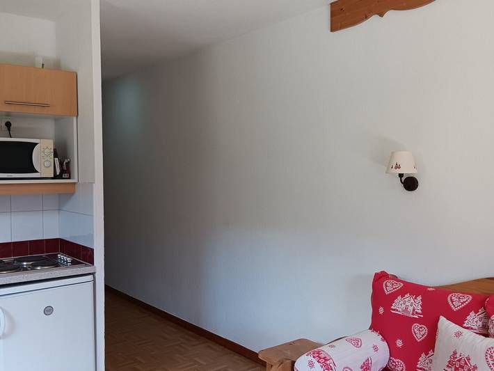 Ganzes Studio, 26m² Studio für 2 Pers. Pmr in Puy-Saint-Vincent in Puy-Saint-Vincent, Nationalpark Écrins