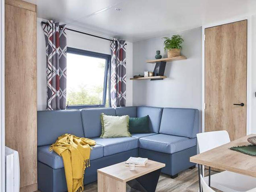 Camping Brantôme Peyrelevade - Mobilhome 8 personnes - Family Premium 8 Personnes (2023) grande terrasse semi couverte + Tv +lave vaisselle+Wifi in Brantôme en Périgord, Périgord Vert