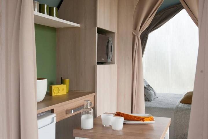 Mobil home pour 4 personnes, avec bassin pour enfant à Tamniès - 4